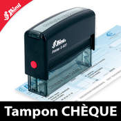 Tampon Encreur Pré-encré Personnalisé « TRAITÉ » – Format 14 X 38 Mm, Encre Rouge, Pour Documents, Factures, Courrier
