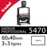 Tampon dateur 60x40mm - Trodat Professional 5470