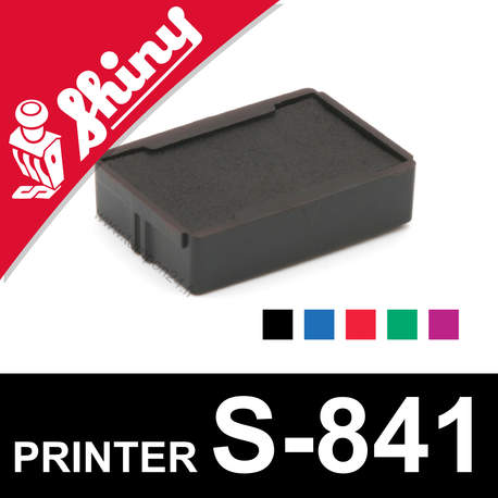 Cassette encrage Shiny Printer S-841