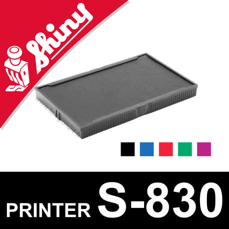 Cassette encrage Shiny Printer S-830