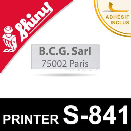 Empreinte Shiny Printer S-841