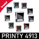Le tampon Trodat Printy 4913 est disponible en 10 couleurs de façade