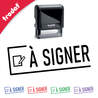 Tampon encreur À SIGNER