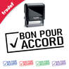 Tampon encreur BON POUR ACCORD