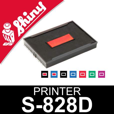 Cassette d'encrage pour Shiny Printer S-828D
