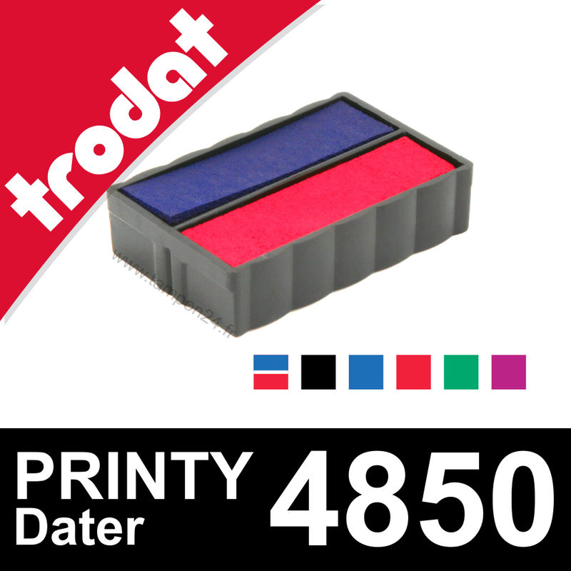 Tampon Dateur Personnalisé Trodat Printy 4850/2 Bicolore