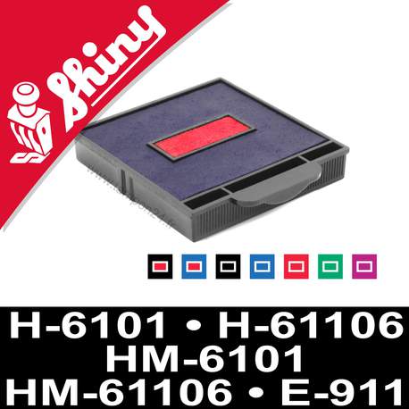 Cassette d'encrage Shiny réf 6101-7 et 6001-7