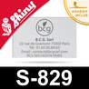 Empreinte pour Shiny Printer S-829