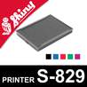 Cassette d'encrage pour Shiny Printer S-829