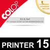 Empreinte pour Colop Printer 15