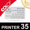 Empreinte pour Colop Printer 35
