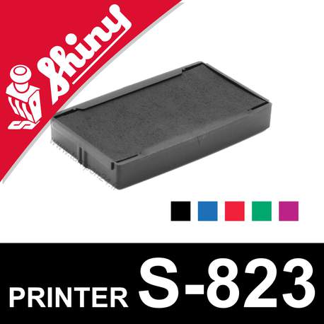 Cassette d'encrage pour Shiny Printer S-823