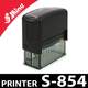 Shiny Printer S-854 - tampon automatique 58x22mm