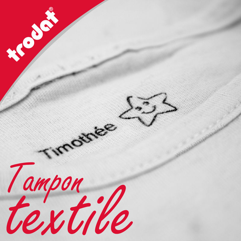 Tampon Encreur Textile,Tampon Encreur Personnalisable,Tampon Personnalisé,Tampon VêTements Enfant,Tampon Prenom Vêtement