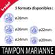 Tampon administratif Marianne pour Mairie