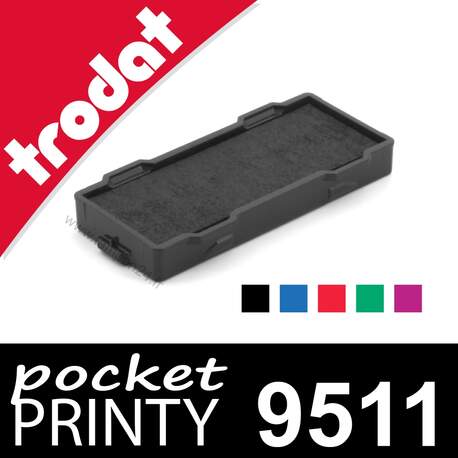 Cassette d'encrage pour Trodat Pocket Printy 9511