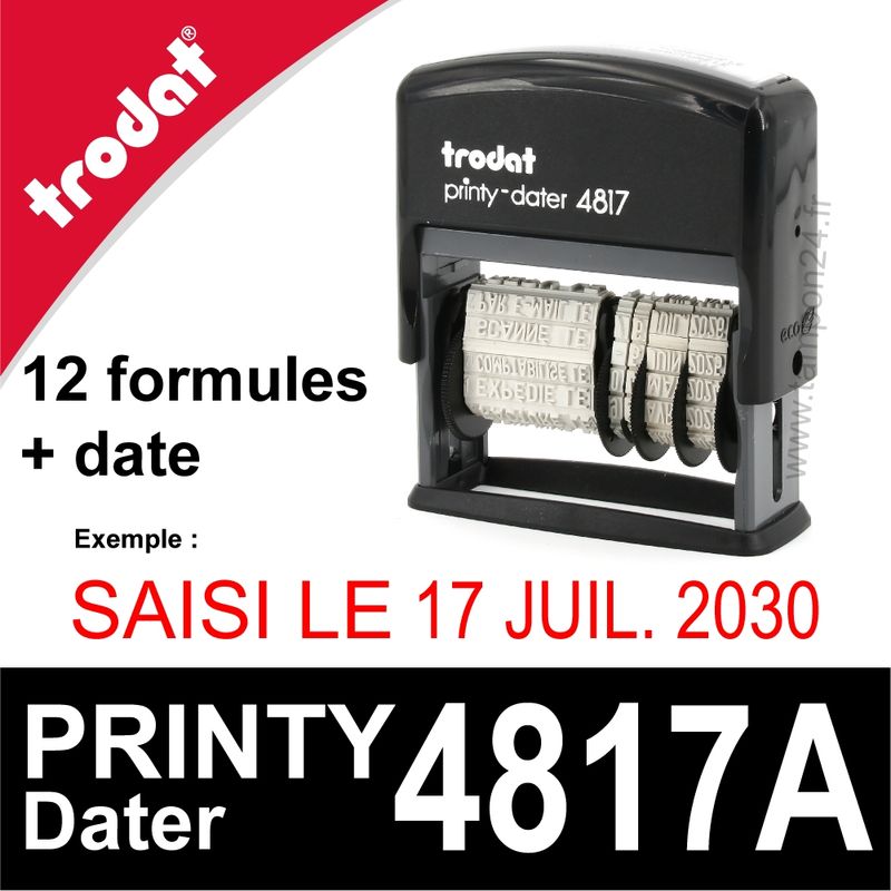 Trodat Printy dateur multiformules 4817A