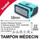 Tampon Médecin - Trodat Printy 4913 58x22mm