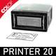 Cachet Colop Printer 20 pour 3 lignes de texte