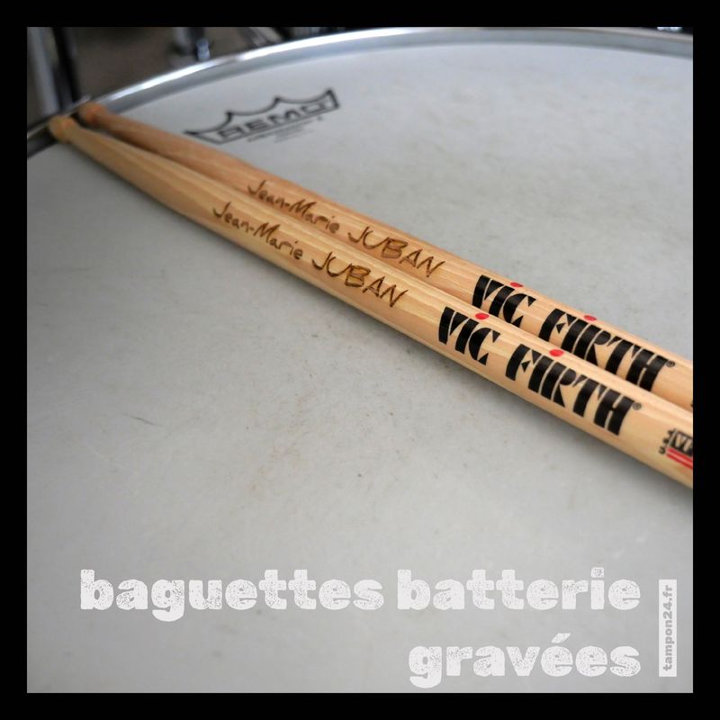 BAGUETTES BATTERIE 7A VIC FIRTH AMERICAN CLASSIC HICKORY - STAR MUSIK ET SON