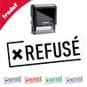 Tampon encreur REFUSÉ