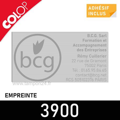 Empreinte pour Colop 3900