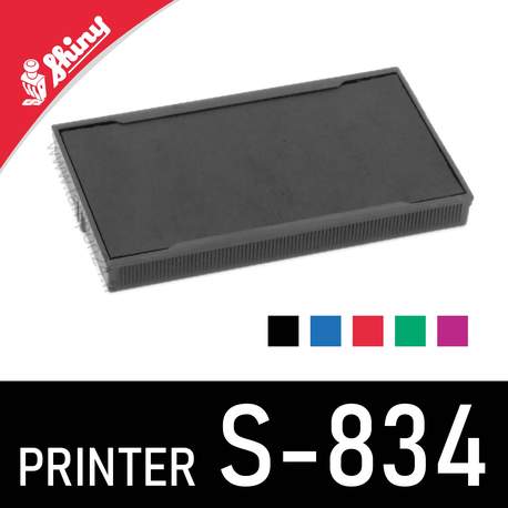 Cassette d'encrage pour Shiny Printer S-834