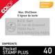 Empreinte pour Colop Pocket Stamp Plus 40