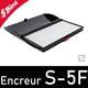 Encreur séparé 155x79mm en feutre pour encres spéciales - Réf: Shiny S-5F