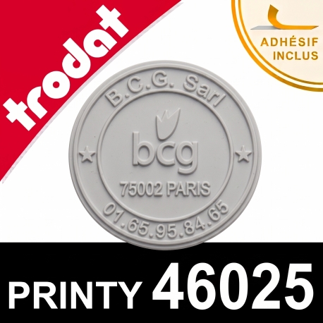 Empreinte pour Trodat Printy 46025 rond