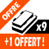 Oui : 9 lots +1 offert (+70€20) 